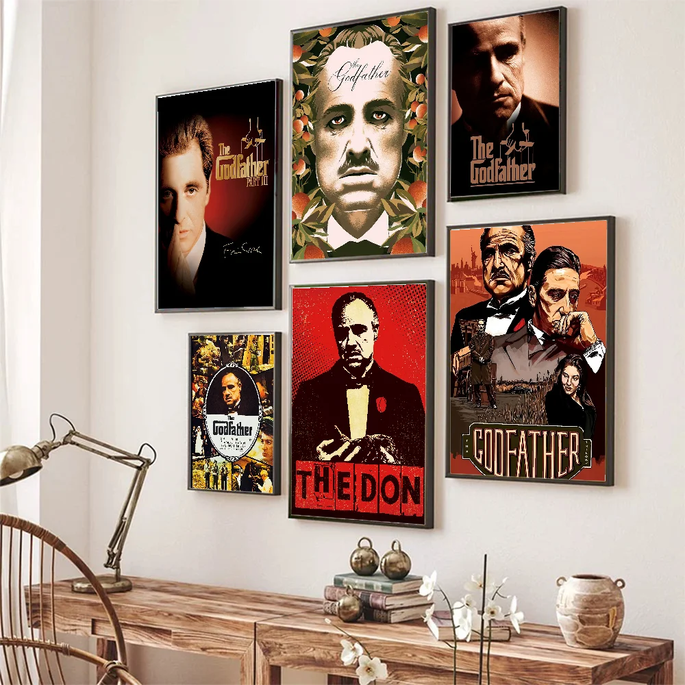 Godfather Poster Self-adhesive Art Poster Retro Kraft Paper Sticker DIY Room Bar Cafe Vintage Decorative Painting
Godfather Poster Self-adhesive Art Poster Retro Kraft Paper Sticker DIY Room Bar Cafe Vintage Decorative Painting