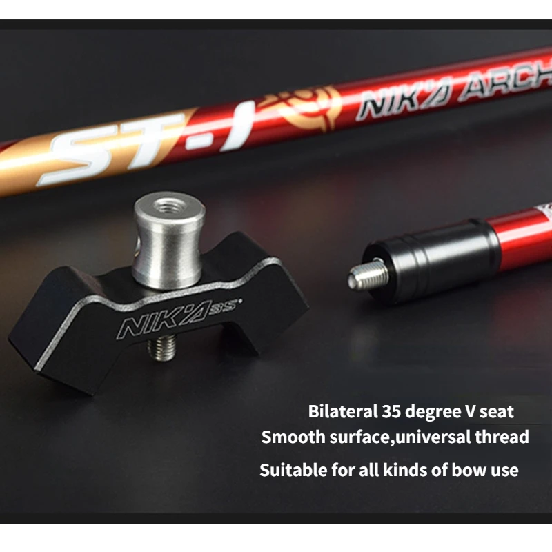 Балансировочная штанга для лука и стрелы Ника, 1 шт., двустороннее V-образное сиденье, 35 градусов, составные Рекурсивные аксессуары для стрельбы из лука
Балансировочная штанга для лука и стрелы Ника, 1 шт., двустороннее V-образное сиденье, 35 градусов, составные Рекурсивные аксессуары для стрельбы из лука