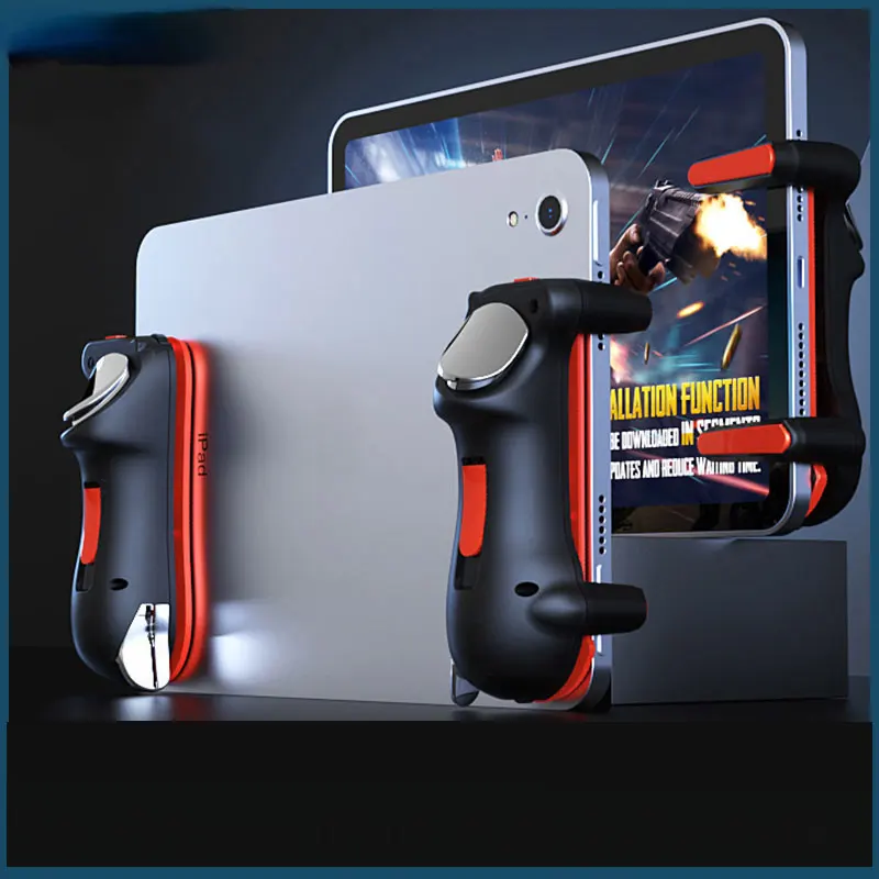 Джойстик с шестью пальцами для IPad PUBG, контроллер, емкость, регулируемая кнопка запуска мобильной игры, геймпад, Аксессуары для планшетов
Джойстик с шестью пальцами для IPad PUBG, контроллер, емкость, регулируемая кнопка запуска мобильной игры, геймпад, Аксессуары для планшетов