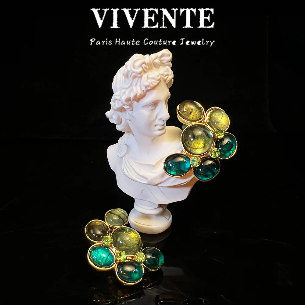 2023 New French Glass Earrings Women's Earrings Forest Princess Advanced Retro Palace Style Medium Ancient Earrings
2023 New French Glass Earrings Women's Earrings Forest Princess Advanced Retro Palace Style Medium Ancient Earrings