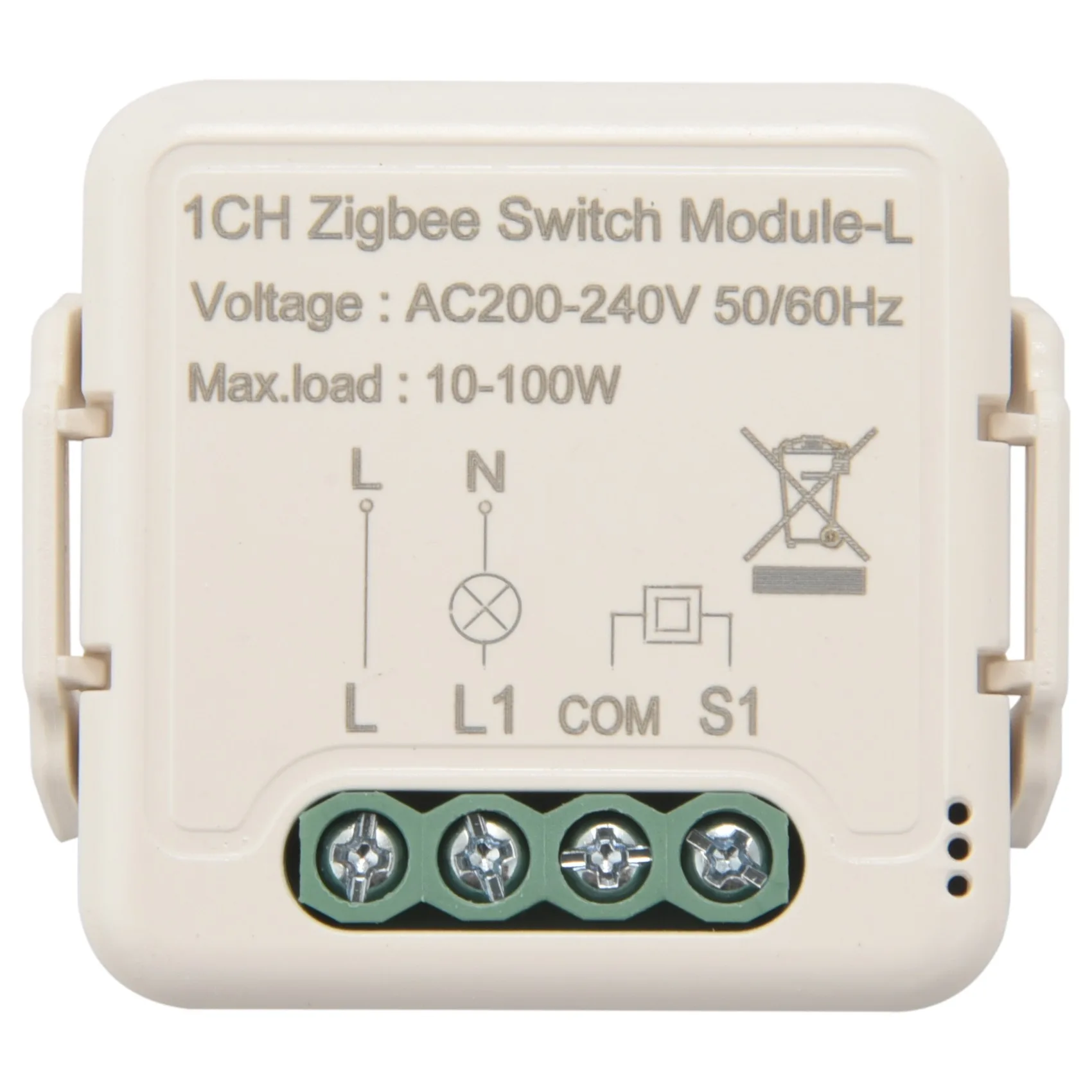 Tuya Zigbee Light Switch Module No Neutral Wire, 2 Way Control DIY Smart Breaker Works with Alexa Google Home (1 Gang)
Tuya Zigbee Light Switch Module No Neutral Wire, 2 Way Control DIY Smart Breaker Works with Alexa Google Home (1 Gang)