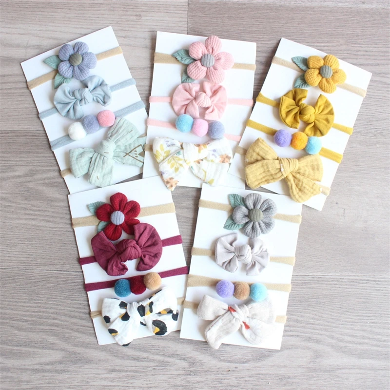 4Pcs/Set Baby Bow Headband Nylon Headbands Cotton Hair Bands for Children Girls Soft Hairband Newborn Hair Accessories Toddler
4Pcs/Set Baby Bow Headband Nylon Headbands Cotton Hair Bands for Children Girls Soft Hairband Newborn Hair Accessories Toddler