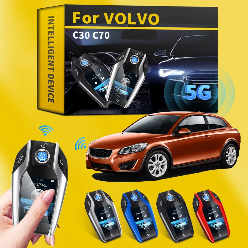 For Volvo C30 C70 Modified Universal Smart LCD Screen Key Keyless Entry Remote Car Key with LCD Display Screen Car Accessories
For Volvo C30 C70 Modified Universal Smart LCD Screen Key Keyless Entry Remote Car Key with LCD Display Screen Car Accessories
