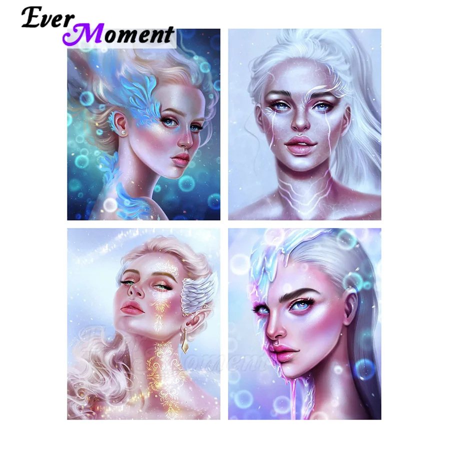 Ever Moment DIY Diamond Painting Girl Full Square Diamond Embroidery Mosaic Rhinestone Cross Stitch Portrait Decoration 5L1503
Ever Moment DIY Diamond Painting Girl Full Square Diamond Embroidery Mosaic Rhinestone Cross Stitch Portrait Decoration 5L1503