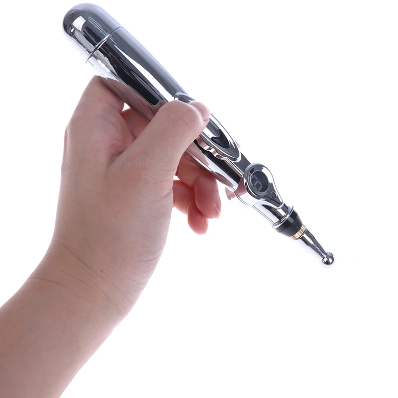 Electric Acupuncture Point Massage Pen Pain Relief Laser Therapy Electronic Meridian Energy Pen Body Head Back Neck Leg Massager
Electric Acupuncture Point Massage Pen Pain Relief Laser Therapy Electronic Meridian Energy Pen Body Head Back Neck Leg Massager