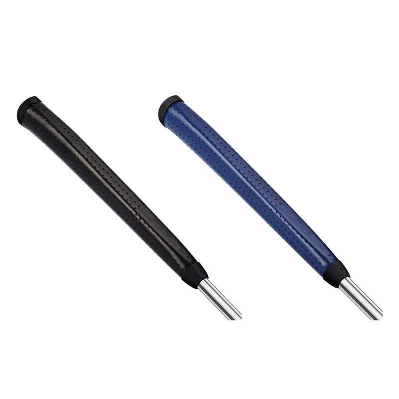 2 Pcs Wrap Golf Grip Pure Handmade Leather Material Standard Golf Club Grips Putter Grips,Blue & Black
2 Pcs Wrap Golf Grip Pure Handmade Leather Material Standard Golf Club Grips Putter Grips,Blue & Black