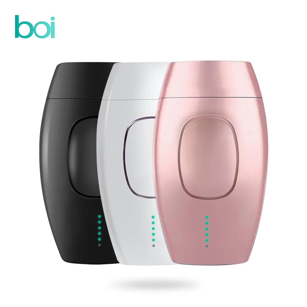 

Boi Portable Detachable Lamp Head 600000 Flashes Pulsed IPL Epilator Body Armpits Legs Painless Laser For Hair Removal Permanent