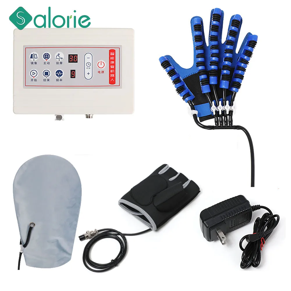 Hand Rehabilitation Trainer Rehabilitation Robot Glove Device Stroke Hemiplegia Recovery Finger Trainer Physiotherapy Equipment
Hand Rehabilitation Trainer Rehabilitation Robot Glove Device Stroke Hemiplegia Recovery Finger Trainer Physiotherapy Equipment