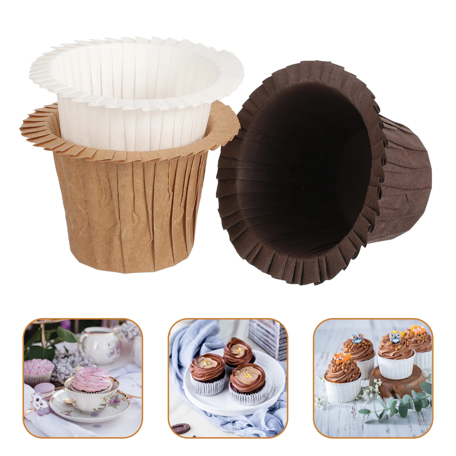 90Pcs Baking Cake Wrappers Household Cake Cups Kitchen Muffin Cups Practical Cupcake Liners Muffin Cups
90Pcs Baking Cake Wrappers Household Cake Cups Kitchen Muffin Cups Practical Cupcake Liners Muffin Cups