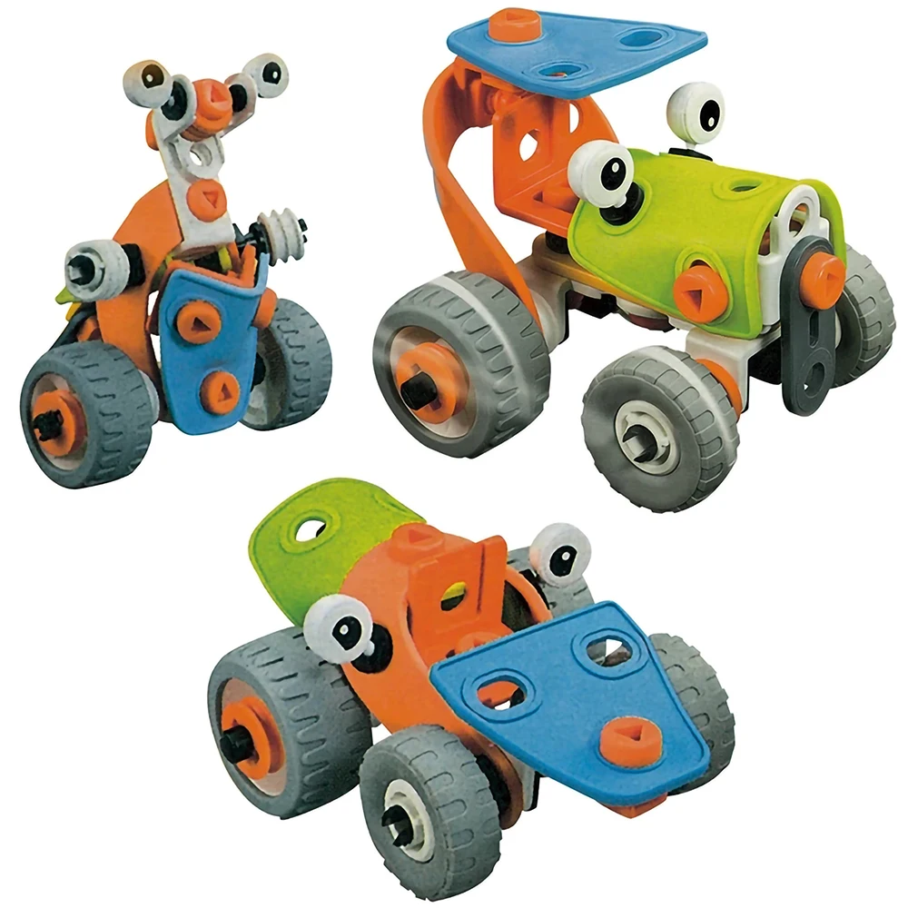 3 in 1 DIY Assembly Racing Flexible Building Blocks Truck Plastic Toy Robot Boy Indoor Education Transformable Vehicle
3 in 1 DIY Assembly Racing Flexible Building Blocks Truck Plastic Toy Robot Boy Indoor Education Transformable Vehicle