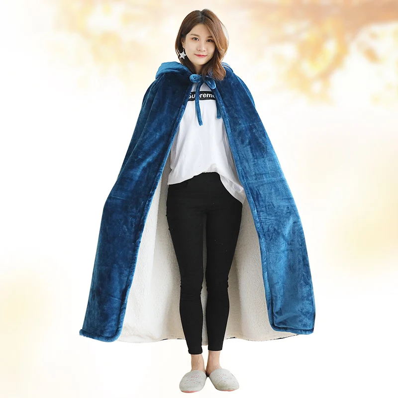 Office Double Layer Blanket Coral Fleece Material Cloak Luxury Oversized Throw Blanket Fleece Fluffy Manta Sofa Home Textile 
Office Double Layer Blanket Coral Fleece Material Cloak Luxury Oversized Throw Blanket Fleece Fluffy Manta Sofa Home Textile