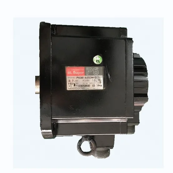 Retested CNC SANYO DENKI Drive Servo Motor P60B18350MXSA3 2.7kW 1500rpm 18kg 18.2 Newton In Stock
Retested CNC SANYO DENKI Drive Servo Motor P60B18350MXSA3 2.7kW 1500rpm 18kg 18.2 Newton In Stock