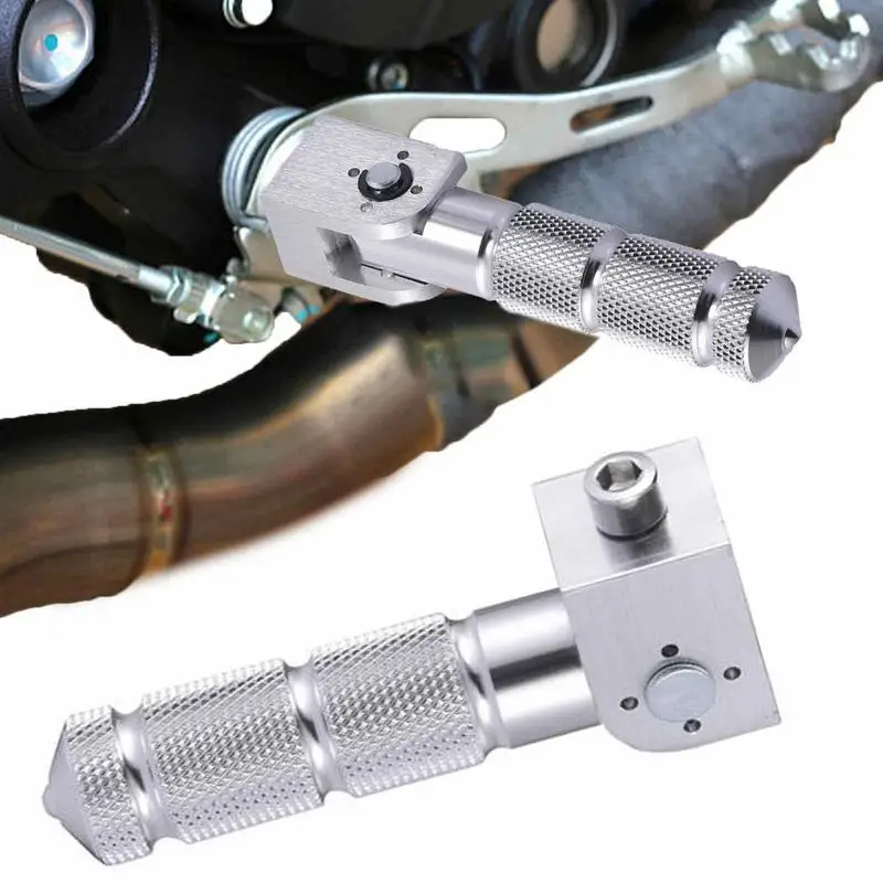 8mm PedalsBlack Sliver Aluminum Universal Motorcycle Motor Bike Folding Footrests Footpegs Foot Rests Pegs Rear Pedals Set
8mm PedalsBlack Sliver Aluminum Universal Motorcycle Motor Bike Folding Footrests Footpegs Foot Rests Pegs Rear Pedals Set