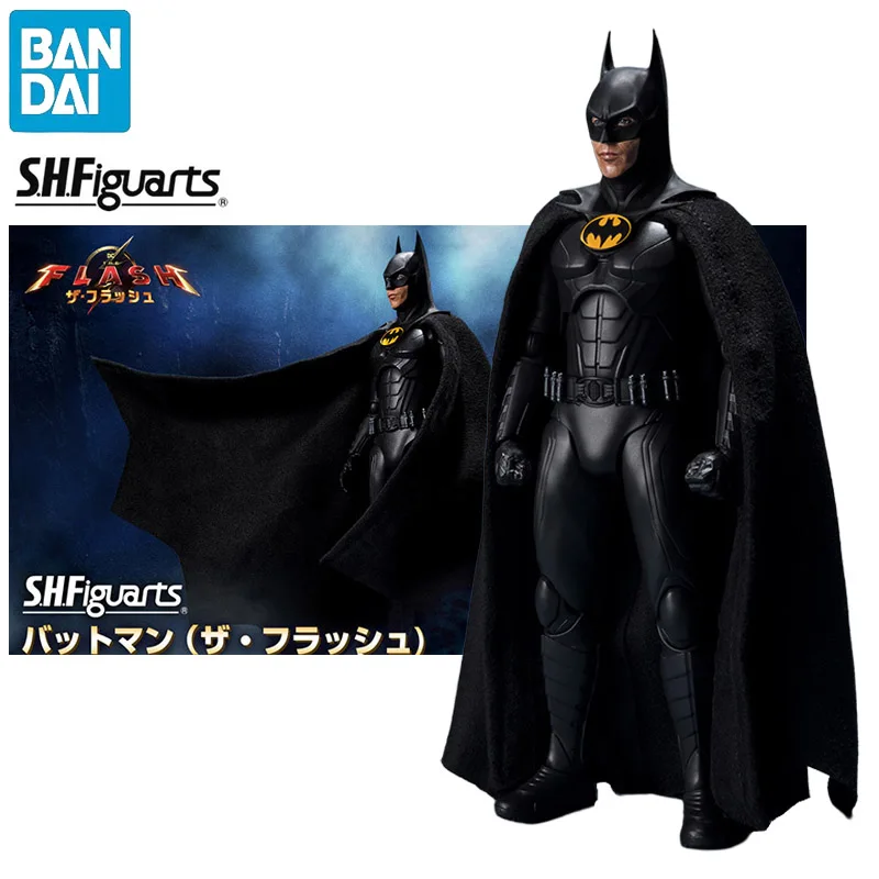 BANDAI Original S.H.Figuarts The Flash Batman (Michael Keaton) Ver. PVC SHF Anime Action Figures Model Collection Toy
BANDAI Original S.H.Figuarts The Flash Batman (Michael Keaton) Ver. PVC SHF Anime Action Figures Model Collection Toy