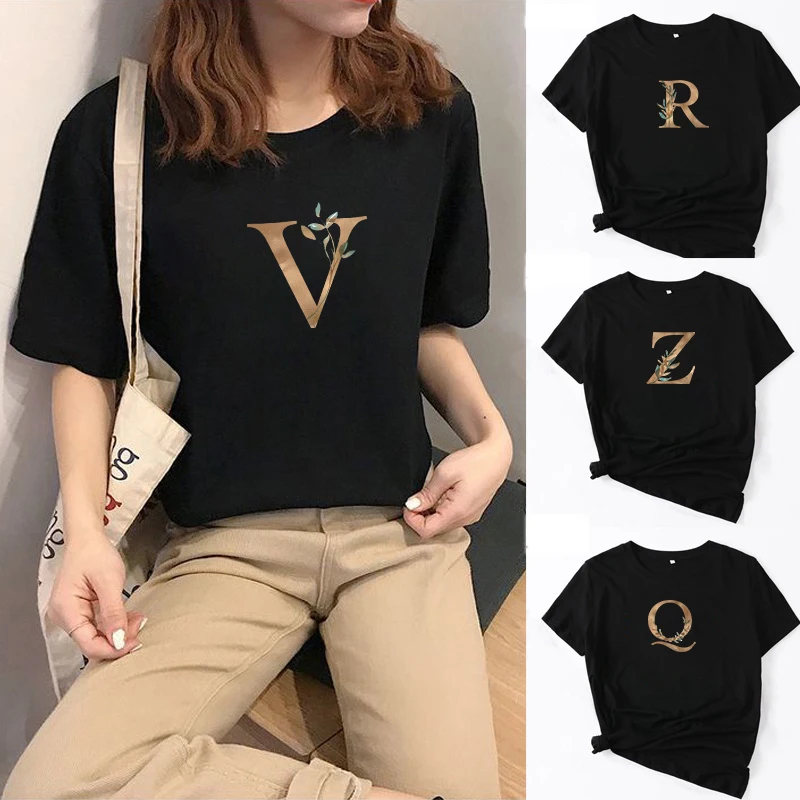 Wooden Letters Round Neck Short Sleeve Clothes Casual Fashion T-Shirt Tops Women's T-shirt Summer Women's Print T-Shirt Top
Wooden Letters Round Neck Short Sleeve Clothes Casual Fashion T-Shirt Tops Women's T-shirt Summer Women's Print T-Shirt Top