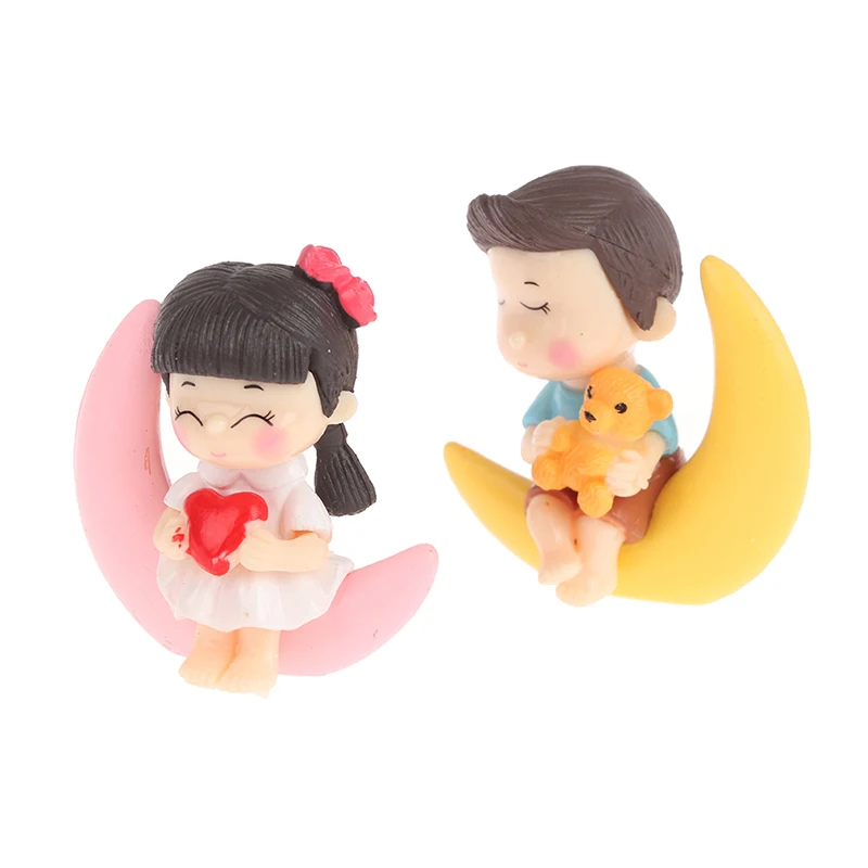 1 пара романтичных фигурок «Луна», украшения «сделай сам» бонсай, украшение для домашнего стола
1 пара романтичных фигурок «Луна», украшения «сделай сам» бонсай, украшение для домашнего стола