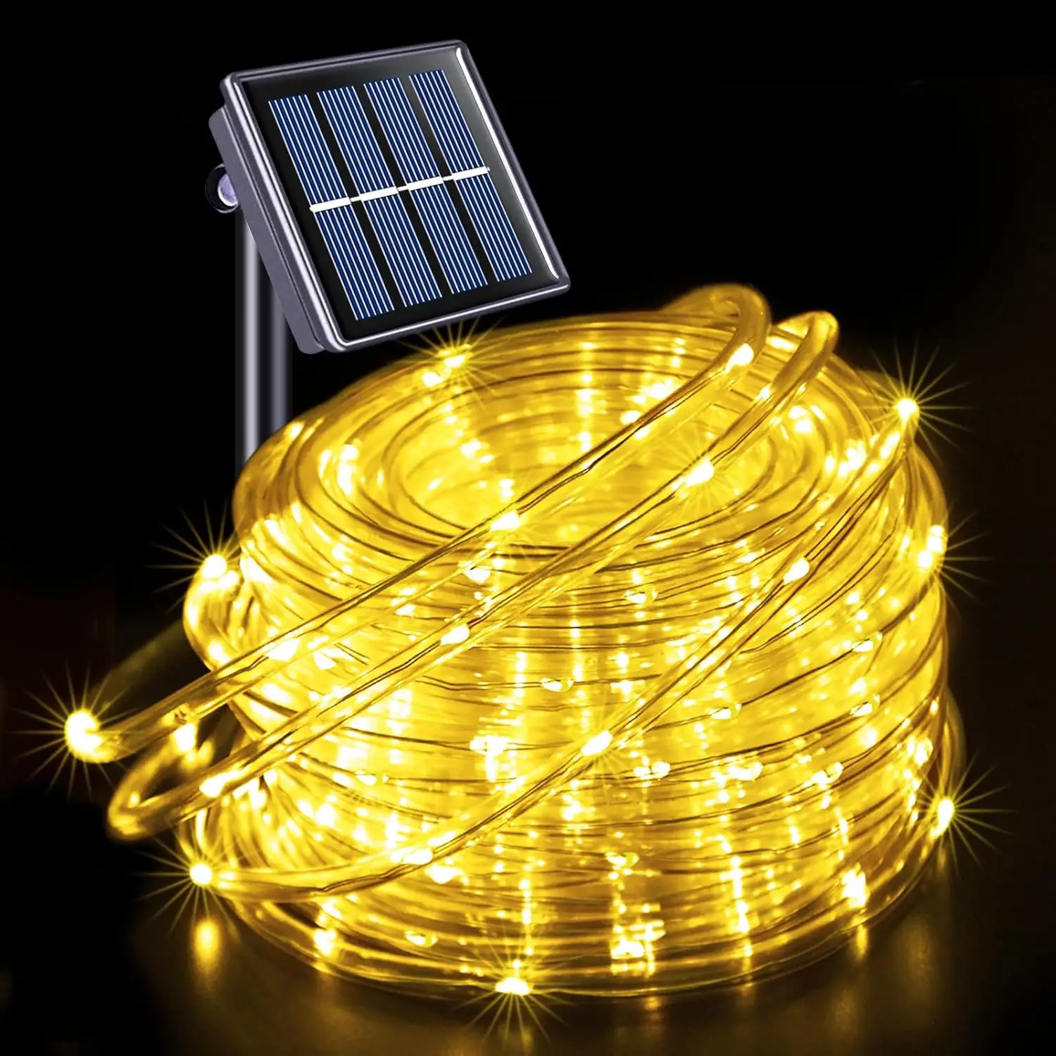 Солнечные светодиодные гирлянды из ПВХ-трубок 100 LED 7/12/22 м
Солнечные светодиодные гирлянды из ПВХ-трубок 100 LED 7/12/22 м