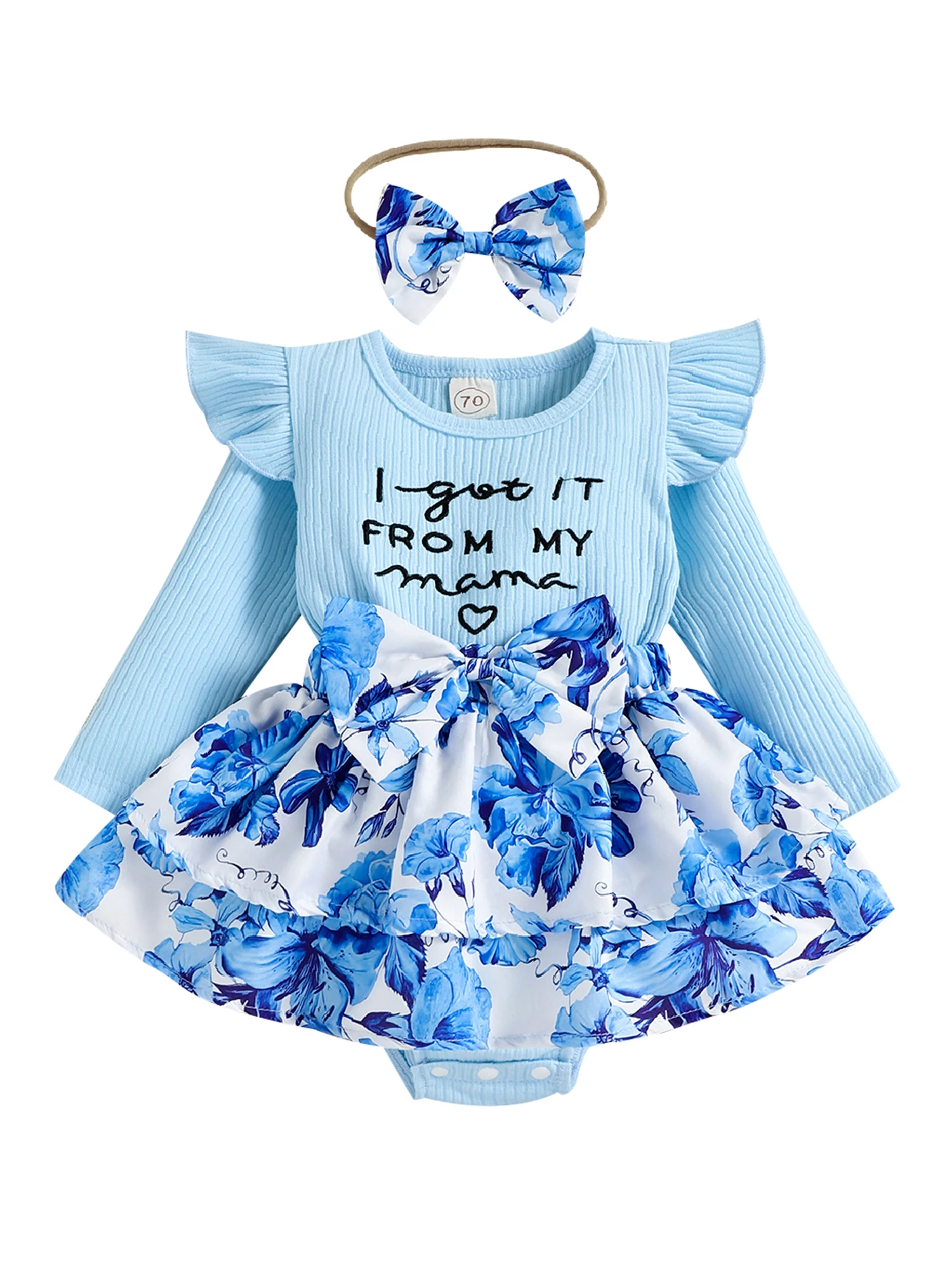 Infant Baby Girl Fall Clothes Ruffle Long Sleeve Letter Print Ribbed Romper Dress Floral Tutu Bodysuit Overalls Headband
Infant Baby Girl Fall Clothes Ruffle Long Sleeve Letter Print Ribbed Romper Dress Floral Tutu Bodysuit Overalls Headband