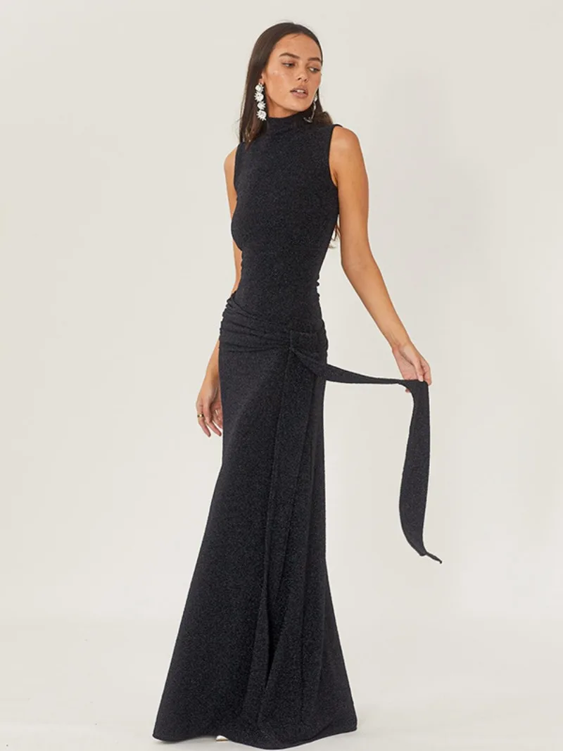 2023 Woman Sleeveless Bandage Long Dress High Street Fashion Elegant Ladies Bodycon Tunics Maxi Party Evening Prom Dresses Black
2023 Woman Sleeveless Bandage Long Dress High Street Fashion Elegant Ladies Bodycon Tunics Maxi Party Evening Prom Dresses Black