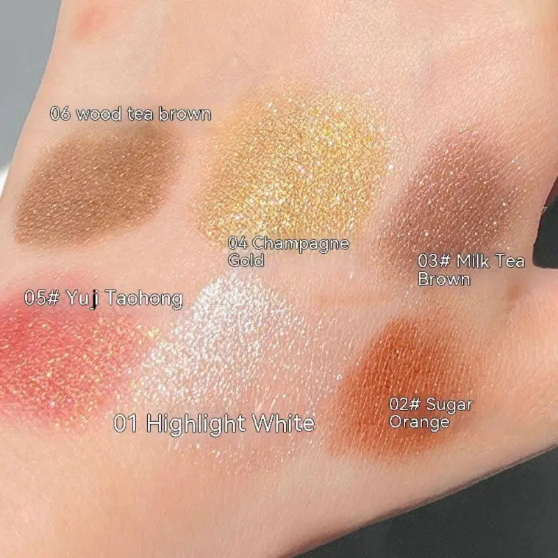 6 Colors Glitter Silkworm Double-head Eye Pen Pearlescent Fine Flashing Contour Eye Shadow Long Lasting Eyeshadow Pencil Makeup
6 Colors Glitter Silkworm Double-head Eye Pen Pearlescent Fine Flashing Contour Eye Shadow Long Lasting Eyeshadow Pencil Makeup