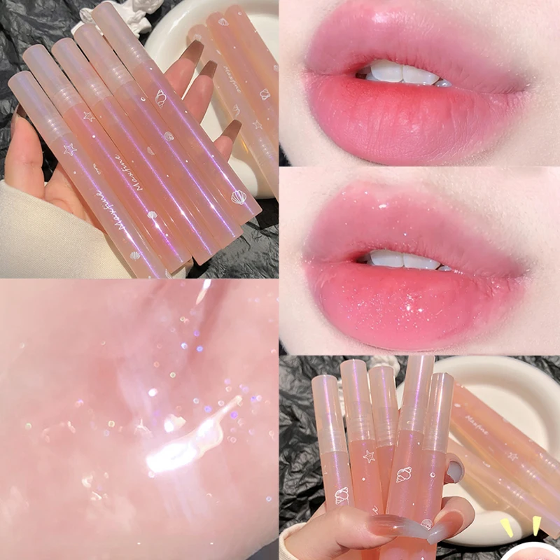 4 Colors Glitter Lip Gloss Moisturizing Transparent Mirror Water Lip Oil Clear Primer Hydrating Plump Liquid Lipstick Makeup
4 Colors Glitter Lip Gloss Moisturizing Transparent Mirror Water Lip Oil Clear Primer Hydrating Plump Liquid Lipstick Makeup