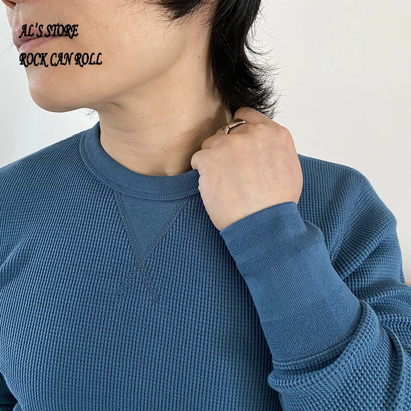 AL6118 RockCanRoll Asia Size 300GSM 10.5oz Casual O Neck Tee Cotton Super Flexible Waffle Pattern T Shirt 12 Colours
AL6118 RockCanRoll Asia Size 300GSM 10.5oz Casual O Neck Tee Cotton Super Flexible Waffle Pattern T Shirt 12 Colours