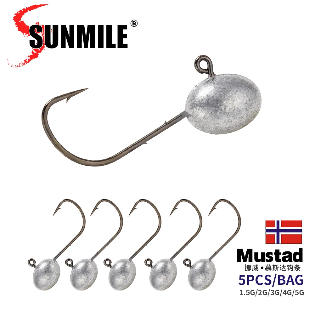 SUNMILE 5 шт. мини джиг Крючки для головы Rockfish 1.5g 2 г 3 г 4 г 5g рыболовный крючок Мягкая приманка, червь джиг крючки
SUNMILE 5 шт. мини джиг Крючки для головы Rockfish 1.5g 2 г 3 г 4 г 5g рыболовный крючок Мягкая приманка, червь джиг крючки