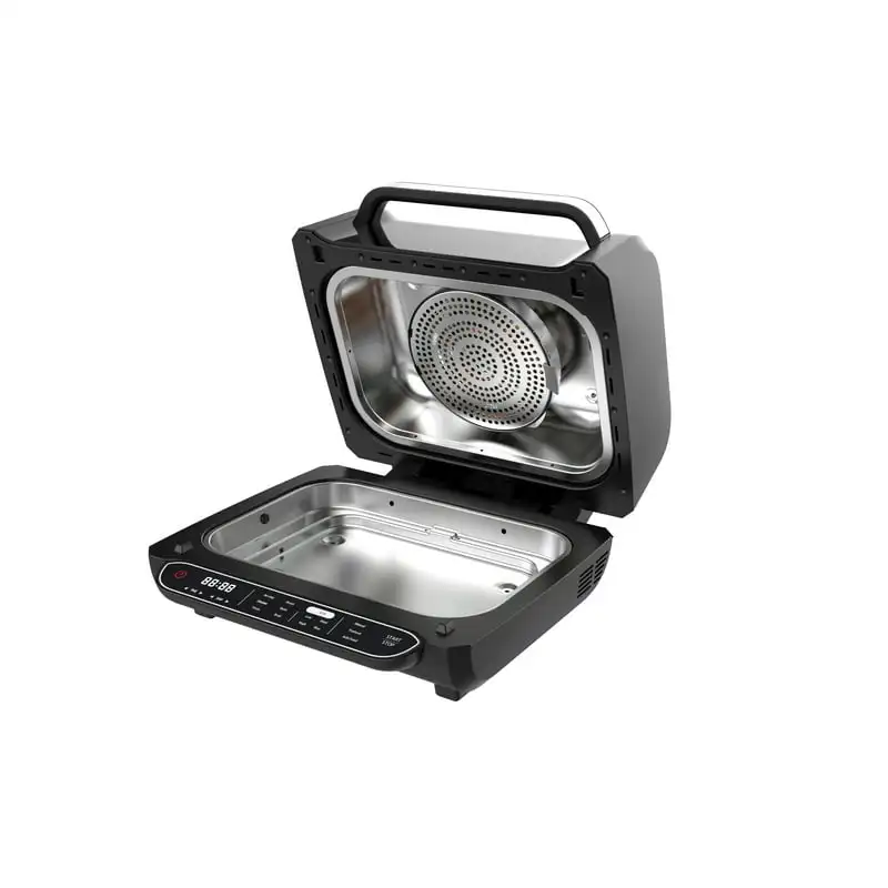 Smart Indoor Grill & Air Fryer Combo,7-in-1 Smokeless Electric Countertop Griddle,with Removable Non-stick Grill Plate
Smart Indoor Grill & Air Fryer Combo,7-in-1 Smokeless Electric Countertop Griddle,with Removable Non-stick Grill Plate