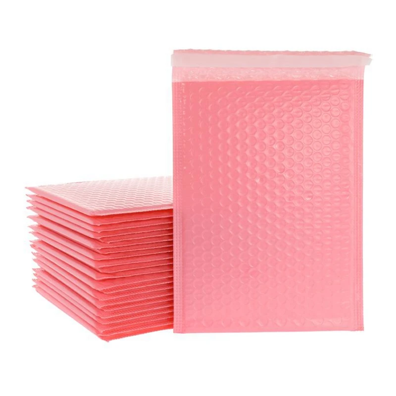 100Pcs Bubble Mailers Padded Envelopes Pearl Film Gift Present Mail Envelope Bag for Book Lined Mailer Self Seal 
100Pcs Bubble Mailers Padded Envelopes Pearl Film Gift Present Mail Envelope Bag for Book Lined Mailer Self Seal