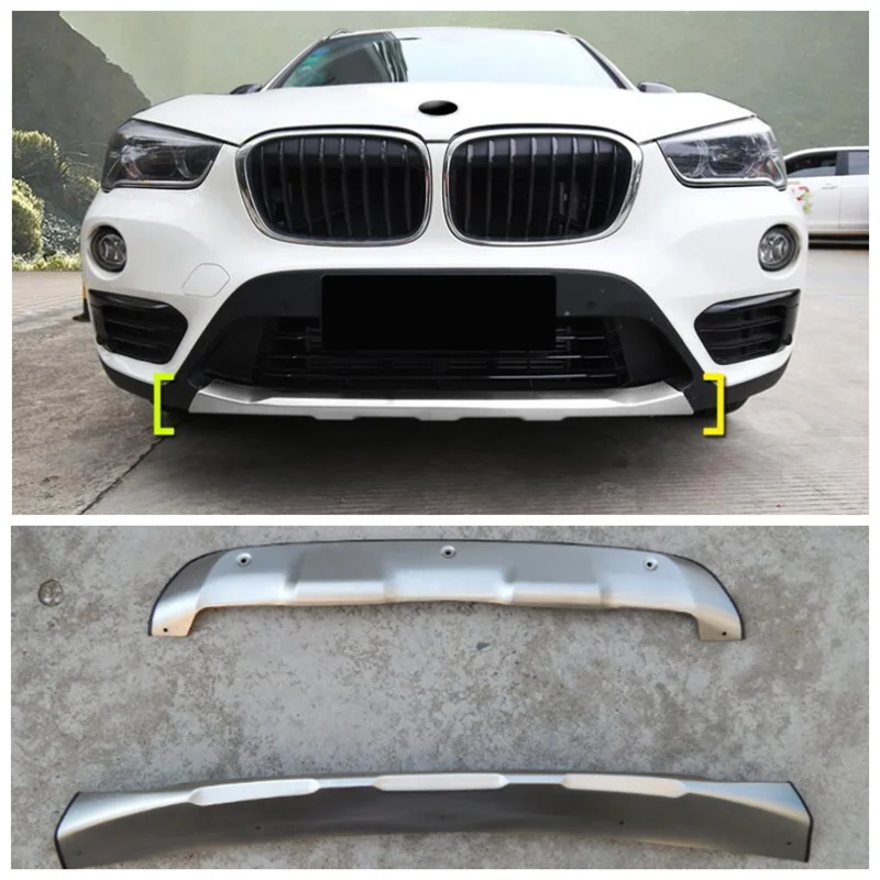 High Quality Stainless Steel Car Front Rear Bumper Protector Splitters Guard Plate For BMW X1 F48 2016-2020
High Quality Stainless Steel Car Front Rear Bumper Protector Splitters Guard Plate For BMW X1 F48 2016-2020