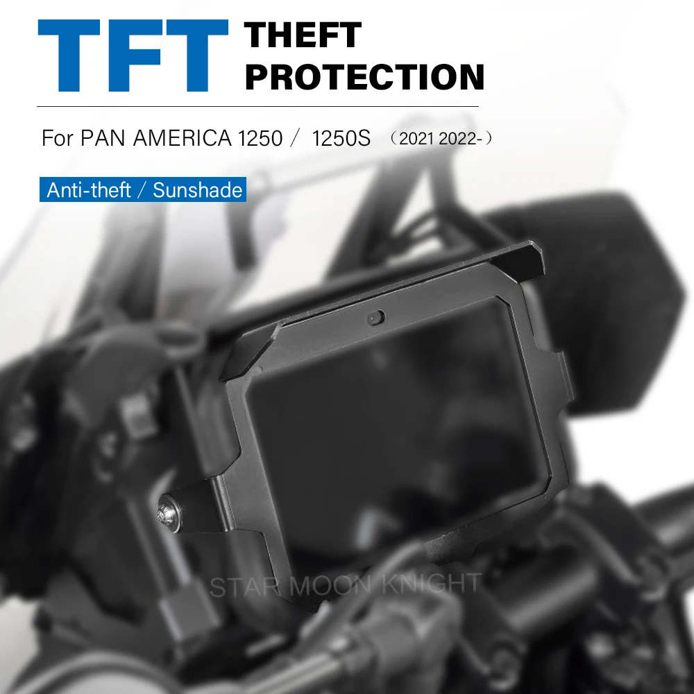 TFT Theft Protection With Sun Visor For Pan America 1250 S PA1250 PA 1250S RA1250 2021 2022 - Meter Frame Cover Screen Brace
TFT Theft Protection With Sun Visor For Pan America 1250 S PA1250 PA 1250S RA1250 2021 2022 - Meter Frame Cover Screen Brace