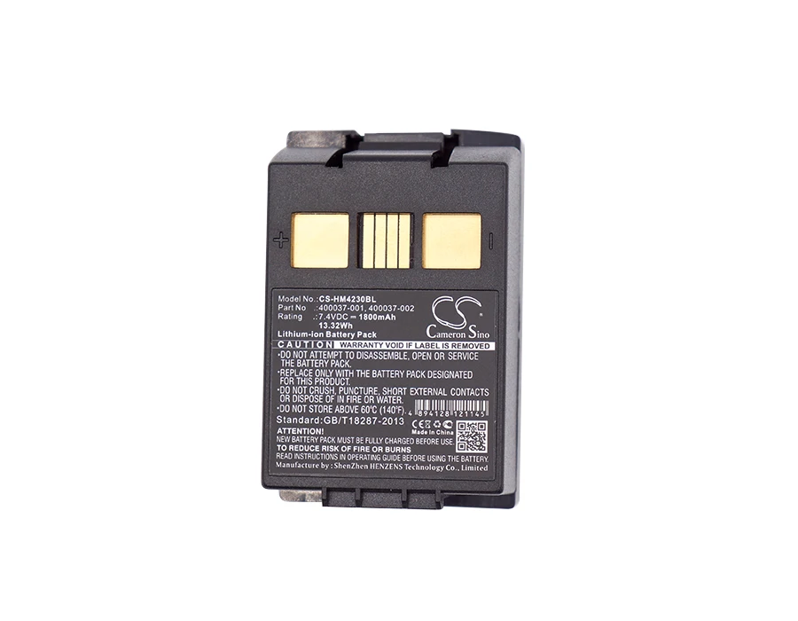 Cameron Sino 1800mAh Battery For Hypercom M4230 T4230 T4240 T4220 EFT M4240 400037-001 400037-002
Cameron Sino 1800mAh Battery For Hypercom M4230 T4230 T4240 T4220 EFT M4240 400037-001 400037-002