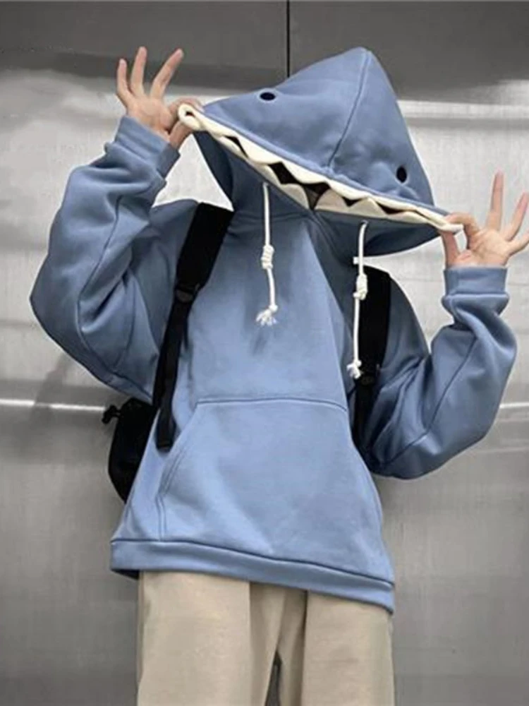 S-2XL Funny Shark Patchwork Hoodies Man Autumn Kawaii Sweatshirt Oversized Casual Long Sleeve Pullover School Couple Clothes New
S-2XL Funny Shark Patchwork Hoodies Man Autumn Kawaii Sweatshirt Oversized Casual Long Sleeve Pullover School Couple Clothes New