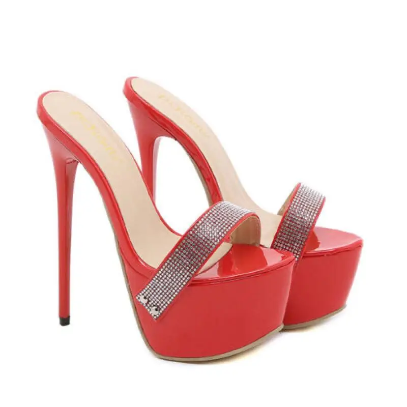 Женские туфли на высоком каблуке 16 см с открытым носком
Женские туфли на высоком каблуке 16 см с открытым носком