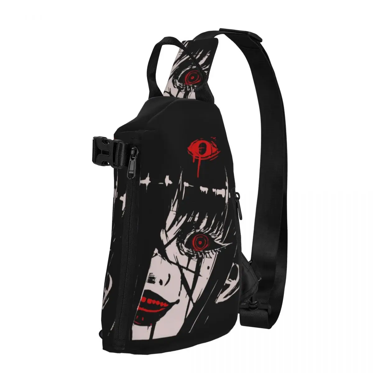 Junji Ito Chest Bags Women Tomie Graphic Design Shoulder Bag Funny Phone Small Bag Sports Motorcycle Sling Bags
Junji Ito Chest Bags Women Tomie Graphic Design Shoulder Bag Funny Phone Small Bag Sports Motorcycle Sling Bags