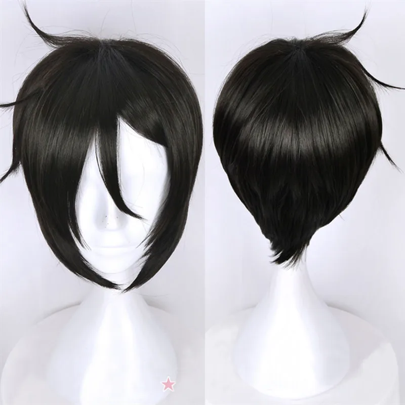 Kuroshitsuji Black Butler Sebastian Michaelis Short Black Cosplay Costume Wig Heat Resistance Fibre Hair Wigs + Wig Cap
Kuroshitsuji Black Butler Sebastian Michaelis Short Black Cosplay Costume Wig Heat Resistance Fibre Hair Wigs + Wig Cap