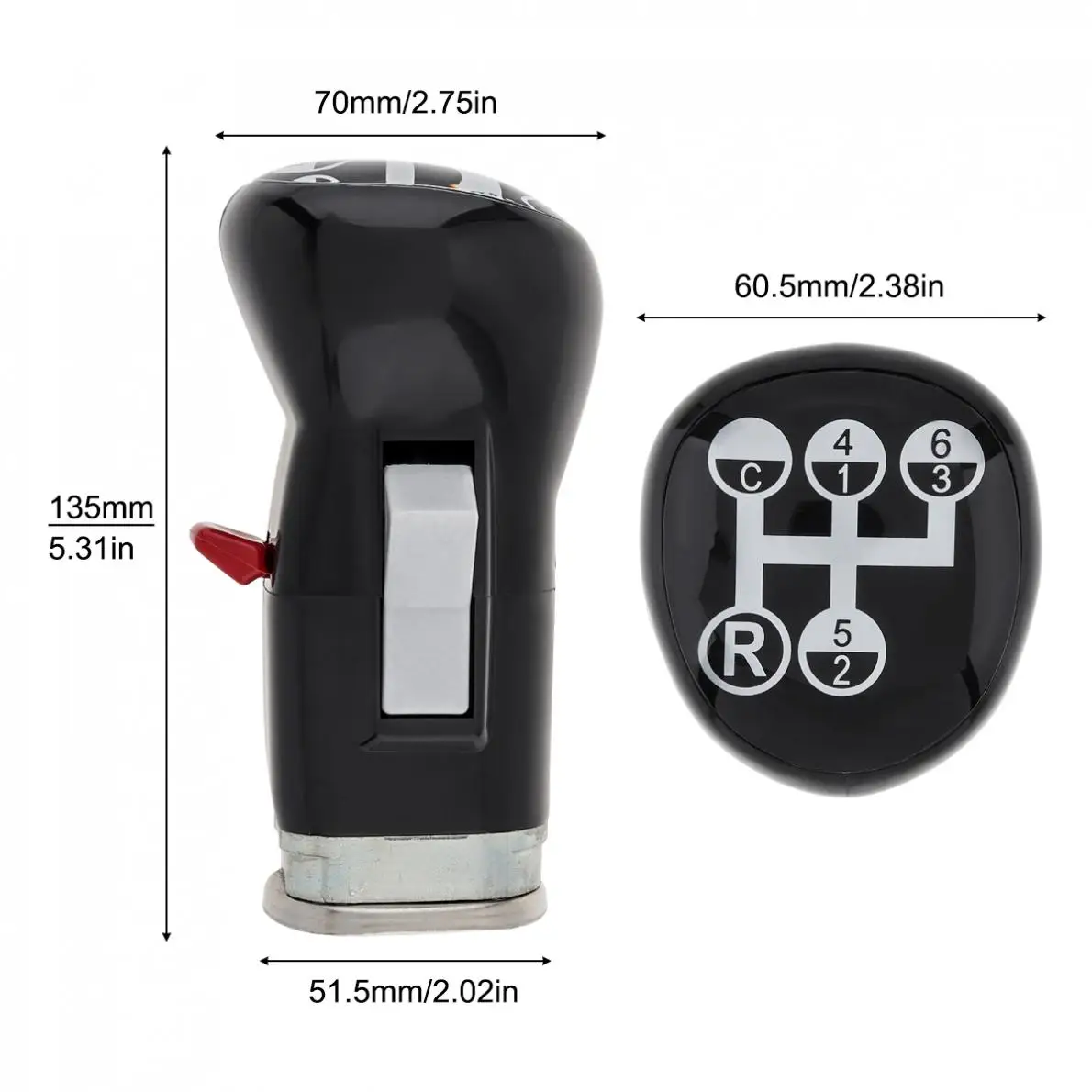 6 Speed +R+C Car Gear Shift Knob Lever Stick Manual Gear Shifter 20488056 Fit for VOLVO FH FM TRUCK 4630490500 1655853 276827
6 Speed +R+C Car Gear Shift Knob Lever Stick Manual Gear Shifter 20488056 Fit for VOLVO FH FM TRUCK 4630490500 1655853 276827