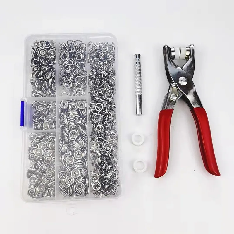 Metal Snap DIY Sewing Buttons Set Hand Pressure Pliers Tool 200 Sets 10 Colors Metal Thickened Snap Fastener Kit Craft Supplies
Metal Snap DIY Sewing Buttons Set Hand Pressure Pliers Tool 200 Sets 10 Colors Metal Thickened Snap Fastener Kit Craft Supplies