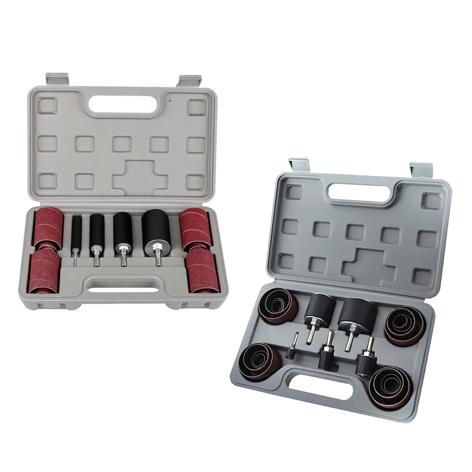 Sanding Drum Kit with Case 20pcs/25pcs Sanding Belts #80 #120 Sandpaper for Engraving Polishing Rotary Tool 
Sanding Drum Kit with Case 20pcs/25pcs Sanding Belts #80 #120 Sandpaper for Engraving Polishing Rotary Tool