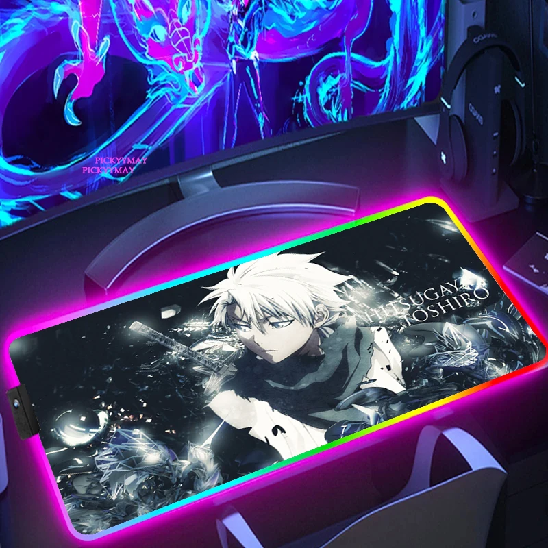 Игровой коврик для мыши, RGB, аниме, отбеливатель, Hitsugaya Toushirou, светодиодсветодиодный игровые аксессуары, компьютерная проекция, коврик для ноутбука, игровой коврик
Игровой коврик для мыши, RGB, аниме, отбеливатель, Hitsugaya Toushirou, светодиодсветодиодный игровые аксессуары, компьютерная проекция, коврик для ноутбука, игровой коврик