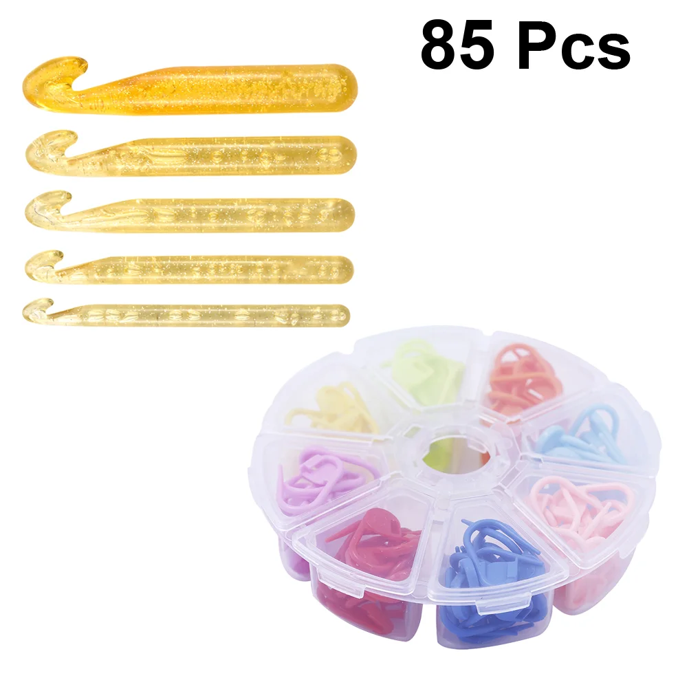 Knitting Crochet Set Markers Stitchweaving Rings Needlestick Kit Sewing Scissors Yarn Locking Marker Hooks Accessory Ring Tool
Knitting Crochet Set Markers Stitchweaving Rings Needlestick Kit Sewing Scissors Yarn Locking Marker Hooks Accessory Ring Tool