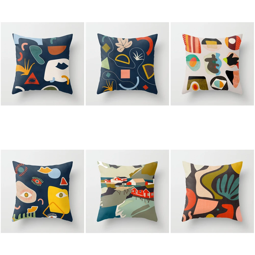 House Decorative Home Pillowcase for sofa Cushion Cover 45*45 Nordic 40*40cm 40x40cm 50x50 Living Room abstract 60x60 Modern 
House Decorative Home Pillowcase for sofa Cushion Cover 45*45 Nordic 40*40cm 40x40cm 50x50 Living Room abstract 60x60 Modern