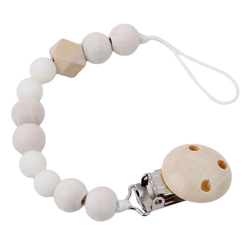 Baby Pacifier Clip Chain Wooden Holder Soother Pacifier Clips Leash Strap Nipple Holder For Infant Nipple Bottle Clip Chain
Baby Pacifier Clip Chain Wooden Holder Soother Pacifier Clips Leash Strap Nipple Holder For Infant Nipple Bottle Clip Chain
