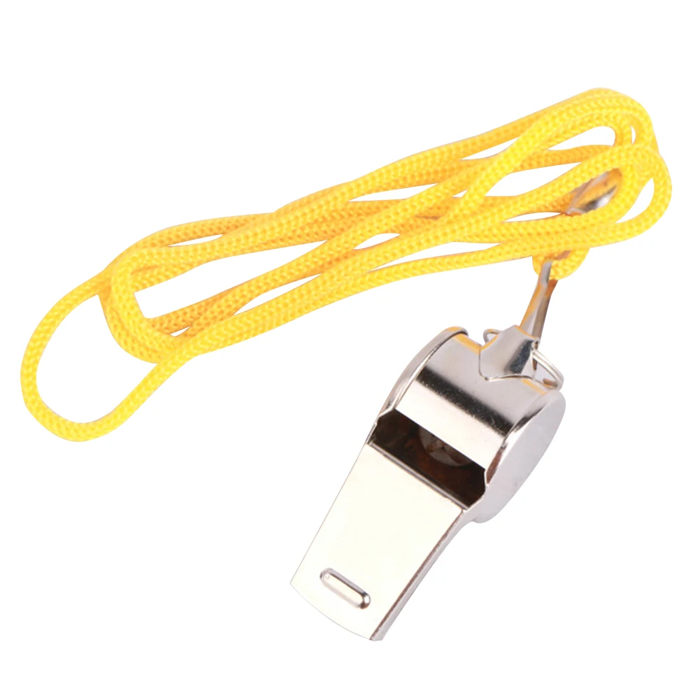 Metal Whistle Referee Sport Training School Cheerleading Tools ndoor Outdoor Match Camping Emergency for Coaches Officials
Metal Whistle Referee Sport Training School Cheerleading Tools ndoor Outdoor Match Camping Emergency for Coaches Officials