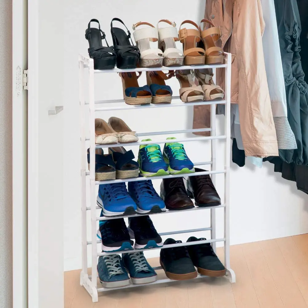 Shoe rack for up to 21 Pairs, 54cm, White, Shoe Rack Organizer Holder for Books Toy Clothes
Shoe rack for up to 21 Pairs, 54cm, White, Shoe Rack Organizer Holder for Books Toy Clothes