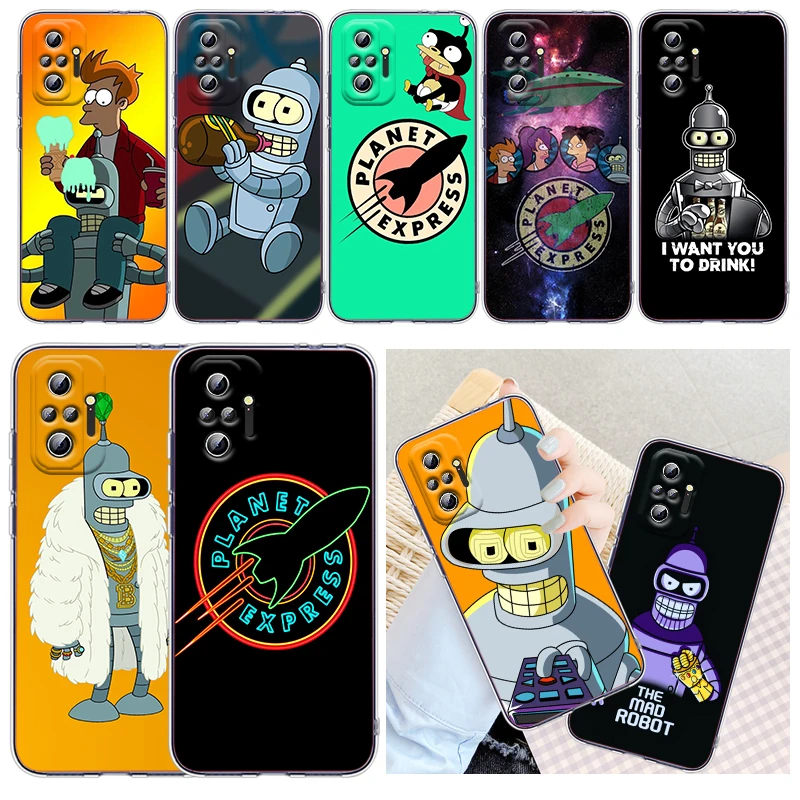 Disney Futurama Bender Art Phone Case Transparent For Xiaomi Redmi K50 K40 Gaming 10 10C 9AT 9A 9C 9T 8 7A 6A 5 4X Funda Cover
Disney Futurama Bender Art Phone Case Transparent For Xiaomi Redmi K50 K40 Gaming 10 10C 9AT 9A 9C 9T 8 7A 6A 5 4X Funda Cover