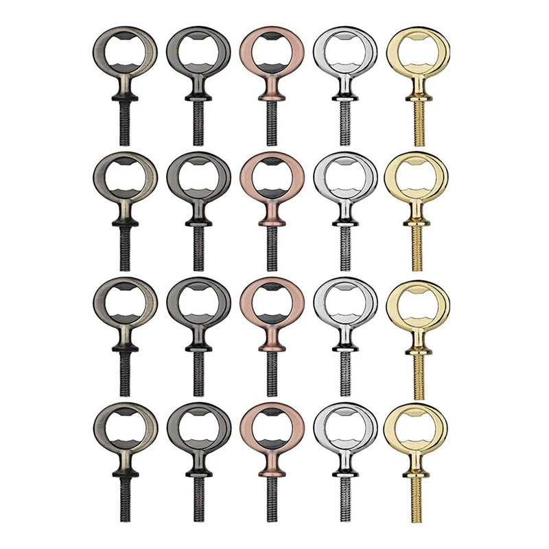 20 PCS Metal Beer Opener Threaded Beer Opener Flat Opener Inserts Parts For DIY Projects
20 PCS Metal Beer Opener Threaded Beer Opener Flat Opener Inserts Parts For DIY Projects