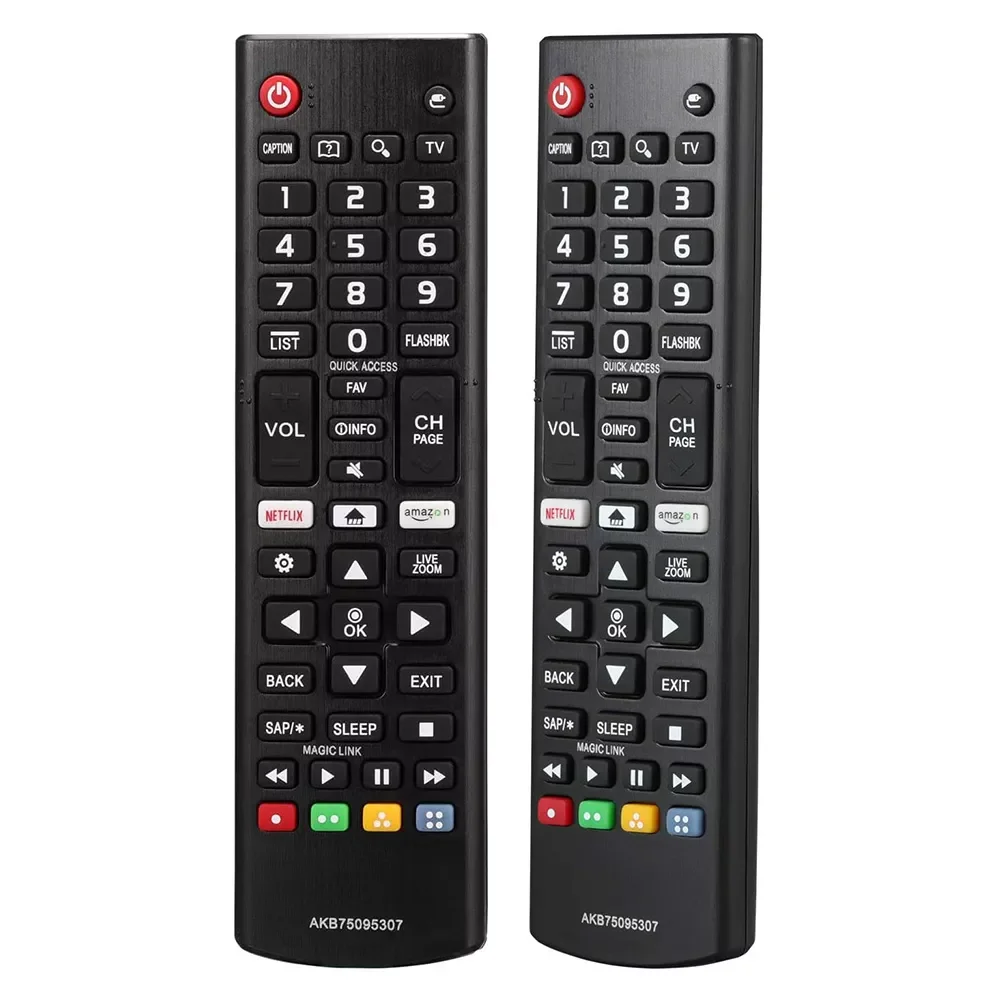 Universal Remote Control for LG Smart TV Remote Control All Models LCD LED 3D HDTV Smart TVs AKB75095307 AKB75375604
Universal Remote Control for LG Smart TV Remote Control All Models LCD LED 3D HDTV Smart TVs AKB75095307 AKB75375604