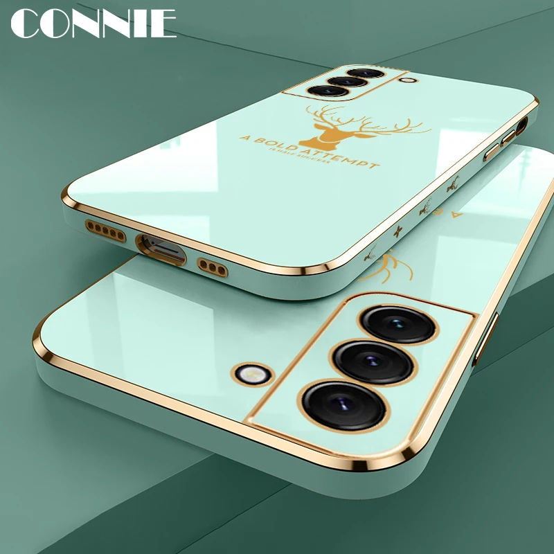 Luxury Plating Square Deer Pattern Case for Samsung Galaxy S21 S22 Ultra S20 FE S10 Plus Thin Soft Silicone Candy Cover Fundas
Luxury Plating Square Deer Pattern Case for Samsung Galaxy S21 S22 Ultra S20 FE S10 Plus Thin Soft Silicone Candy Cover Fundas