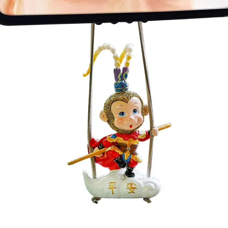 Swing Car Dangle Pendant Monkey On Somersault Cloud Statue Car Pendant Resin Monkey Figurine Car Pendant Lucky Charm For
Swing Car Dangle Pendant Monkey On Somersault Cloud Statue Car Pendant Resin Monkey Figurine Car Pendant Lucky Charm For